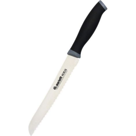 Coltello per pane con manico nero lama da 24 cm marietti (1/3)