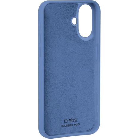 SBS Cover Per iPhone 16 Instinct Mag Blu (1/4)