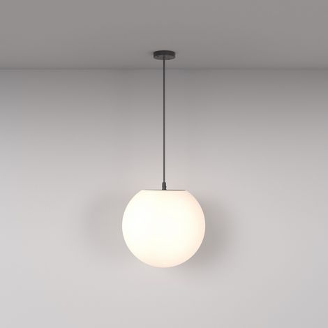 Maytoni Erda Plafonnier extérieur globe noir E27 IP54 (1/3)