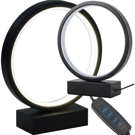 Lampe de table LED, idéale pour une utilisation de chevet, au bureau, au salon ou en décoration, pour un usage quotidien en intérieur.-AquaForge (1/5)