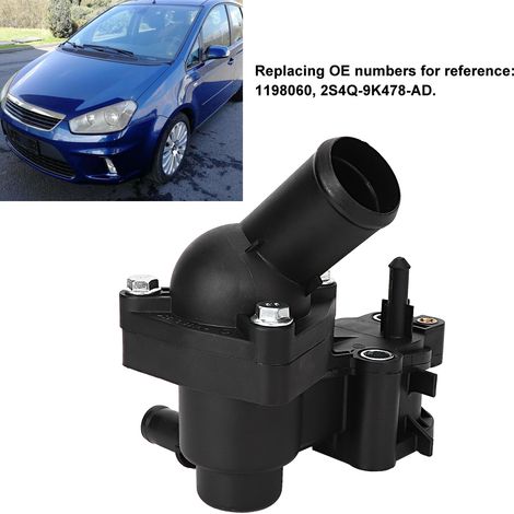 Boîtier de thermostat automatique 2S4Q-9K478 AD compatible avec Ford C-Max 2007-2011 (1/5)