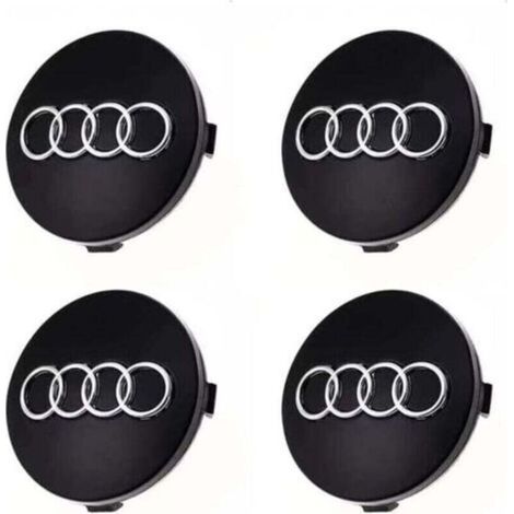 4-teilige Radnabenkappen für Audi, 60 mm ABS-Autozubehör (1/5)