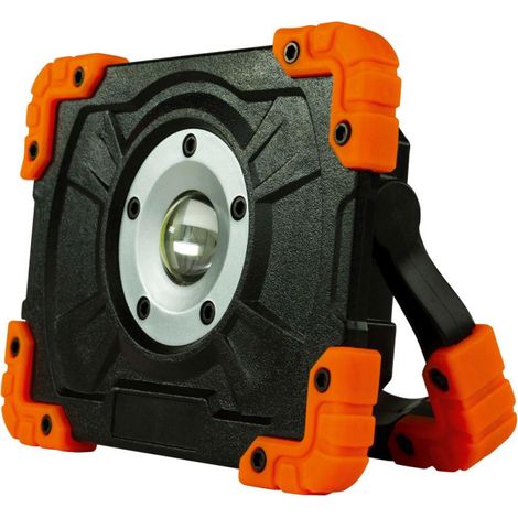 Lampe de travail LED batterie rechargeable Flood 5 5W noir-orange (Par 4) (1/3)