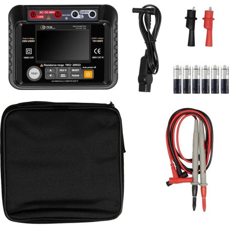 [GEBRAUCHT] B-Ware Pce Instruments Isolationsmessgerät Ohmmeter Megohmmeter Messgerät Pce Mo 1500