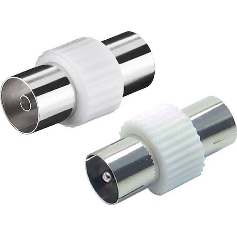 Adaptateur câble antenne TV femelle-femelle