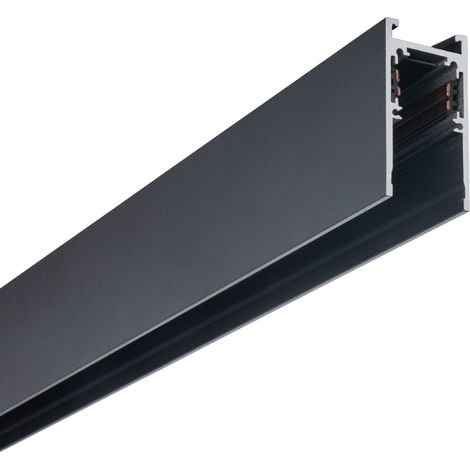 Rail magnétique en saillie noir 1 m Nowodvorski LVM