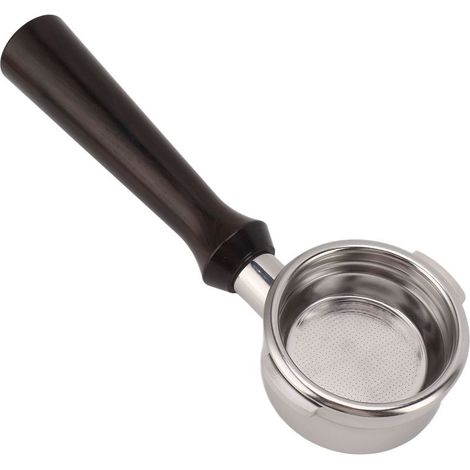 Portafilter 58mm sans manchon pour Breville série 9 - Support 2 oreilles détachable avec manche en bois (1/5)