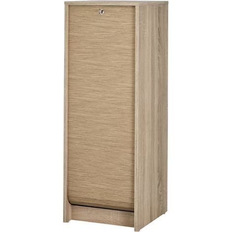 Classeur à rideau chêne naturel Boost h 104 cm (1/3)
