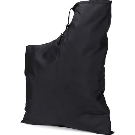 Sac Collecteur Feuilles - Tissu Oxford 600D - Compatible avec Souffleurs et Aspirateurs à Feuilles Portables - Capacité 50 L - Noir - 1 Pièce (1/5)
