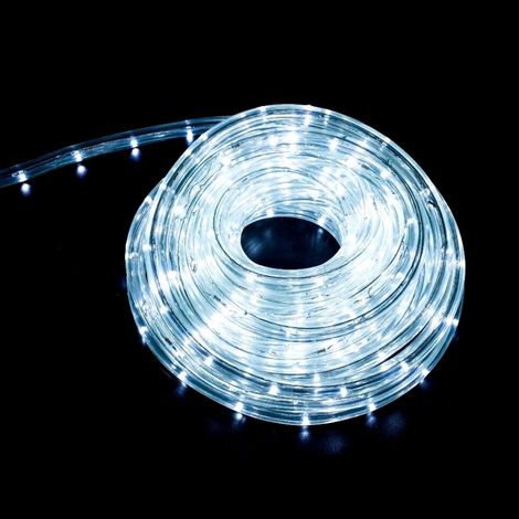 Tubo Luminoso 240 Led 10 mt. con controller esterno per effetti bianchi