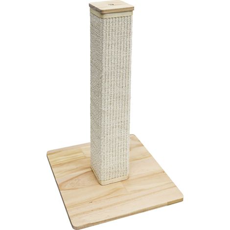 62 cm Albero Tiragraffi per Gatti - Graffiatoio von Colonna Sisal e Base Legno (1/5)