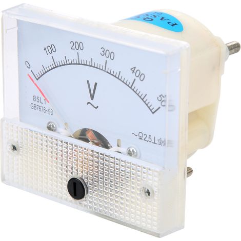 Voltmètre AC 85L1 0-500V pour Mesure de Tension Précise en Alternatif (1/5)
