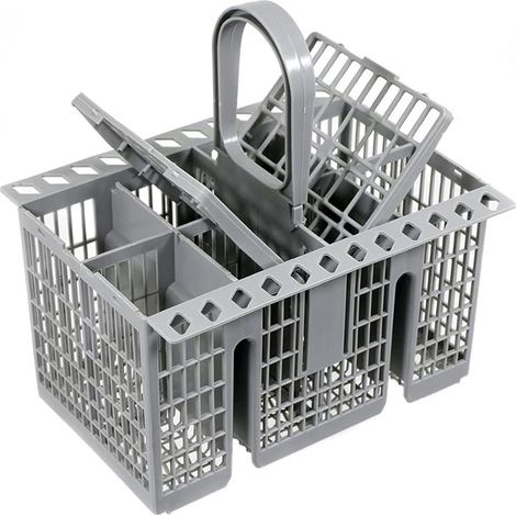Panier à couverts en gris pour Panier lave-vaisselle pour lave-vaisselle Hotpoint c00257140 vaisselle (1/5)