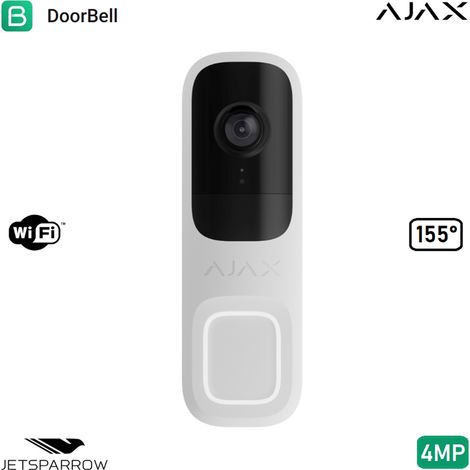 AJAX - 64926 - Ajax TurretCam (5 Mp/4 mm) (8EU) ASP noir, Caméra IP filaire (5 Mp/4 mm)