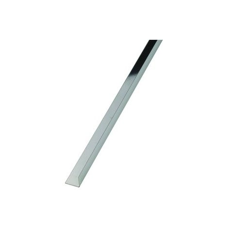 Duval – Cornière en acier inoxydable poli 30x30x0,8 mm – Longueur 2 m – Pour chantiers humides et espaces confinés – Résistance à la corrosion