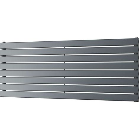 Typhoon Axis - Anthracite Horizontal Radiator H544mm x W1400mm Single Panel (1/3)