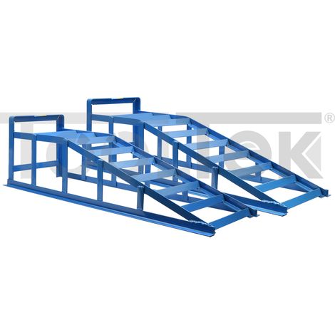 COPPIA DI RAMPE AUTO RAMPA LAVORI SOTTO MACCHINA 2ton G02044 (1/4)