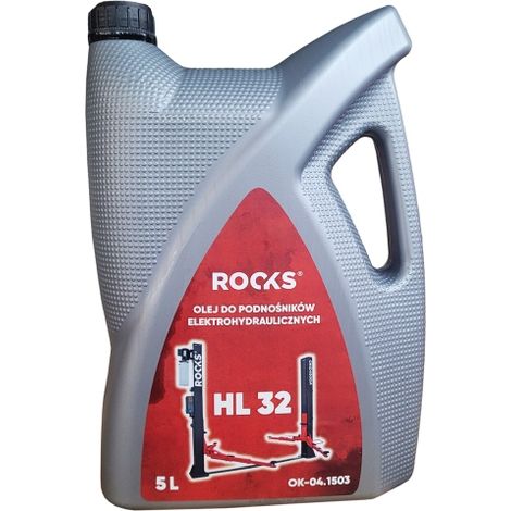 Olio Idraulico ROOKS HL32 per Sollevatori Elettroidraulici 5L (OK-04.1503)