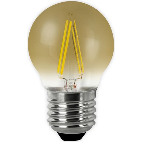 Bombilla LED Filamento Vintage Esférica E27 4W Matel (1/4)