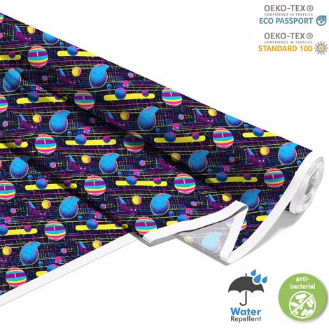 Dekorativer Outdoor-Stoff Oxford - Geometrisches Motiv I DX3214 (1/5)
