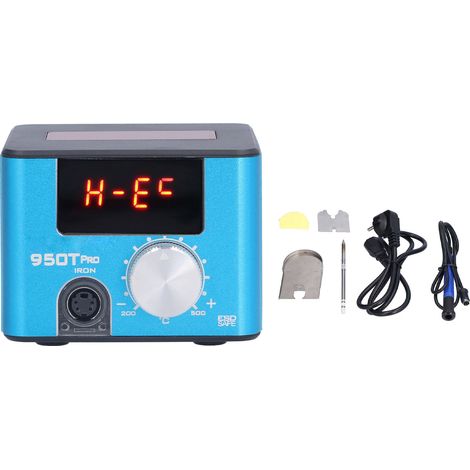 Station de Soudure Miniature 75W 950T PRO en Alliage d'Aluminium, 200‑500℃, AC100‑240V avec Prise AU (1/5)