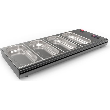 Base Chaude Version Bain Marie Bacs GN 1/3 inclus L 840 / 1190 - Sayl