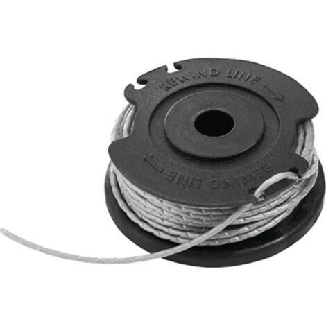 Nachfüllpackung und integrierte 4 m lange Spule mit 1,65 mm Durchmesser Trimmerfaden für Rasentrimmer (1/3)