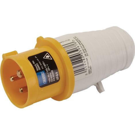 Draper 110V, 16A (BS 16AMP) Site Power Plug - Model 08963