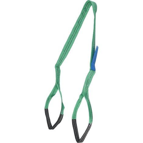 Heavy Duty Lifting Sling 2T Polyester Flat Webbing Sling for Ship Machinery (4m (13.12ft)) (1/5)