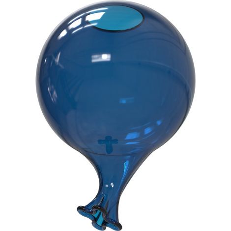 Ideal Lux Lampada da tavolo Clown 1 luce G9 blu vetro