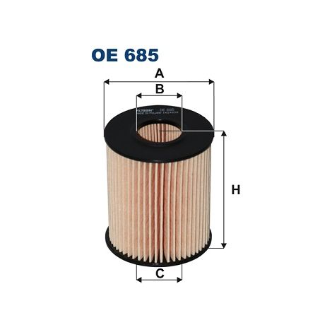 Ölfilter für Toyota Avensis T22 97 2.2 D-4D