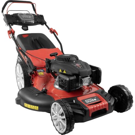 Tondeuse à Gazon BIG Wheeler 554.3 R (Moteur 4 Temps 3,7/5,03 (KW/PS), Largeur de Coupe 55 cm, Sac de ramassage 65 l, réglage de la Hauteur de Coupe 6 Positions, entraînement de (1/5)