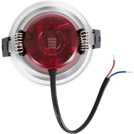 Downlight LED 8W Circular CCT Seleccionable Regulable Baño IP65 Corte Ø 70 mm Seleccionable (Cálido-Neutro-Frío)