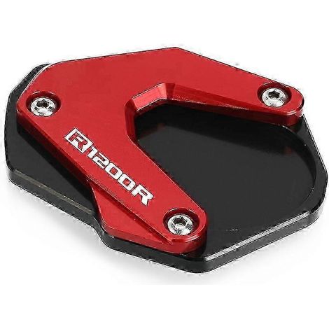 Verlängerte Seitenständerhalterung für Yamaha R1200R (2004–2014), vergrößerte Seitenstützplatte, Parkfußpolster, seitenständerkompatibel, Stahlverstärkung, robustes Zubehör (1/5)