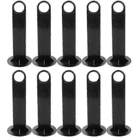 Lot de 10 supports robustes et durables pour cônes de football, en plastique, avec une base pour maintenir les ballons et les cônes. (1/5)