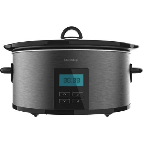 Cecotec Mijoteuse Chup Chup Matic de 5,5 litres, 240 W, Écran LCD, 2 Niveaux de Puissance et Fonction Maintien au Chaud (1/10)