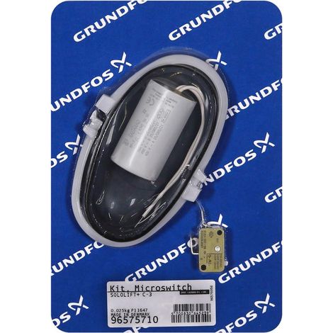 GRUNDFOS Ersatzteil Kit Kippschalter RepSatz Kippschalter SOLOLIFT+C-3, 96575710