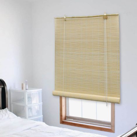 vidaXL Store roulant en bambou 140x220 cm Naturel (1/5)