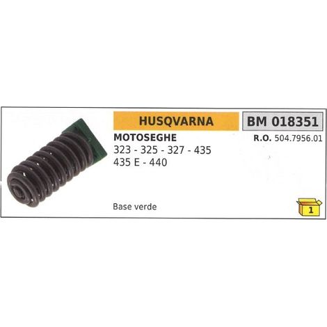 Antivibrante a molla HUSQVARNA motosega 323 325 327 435 435 E 440 018351