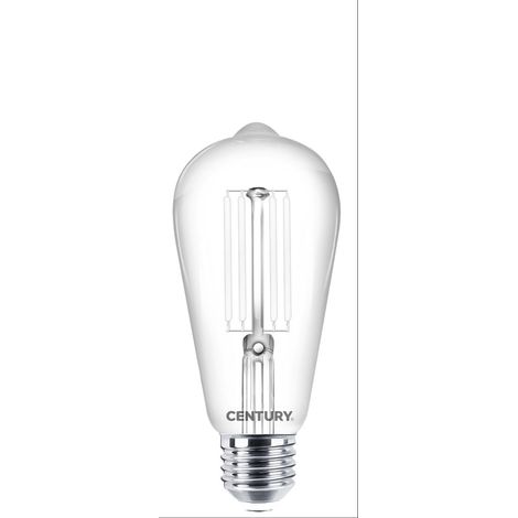 Century lampada filamento  led incanto white edison chiara 7,5w e27 2700k inpw-752727 (1/2)