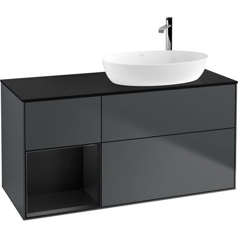 Villeroy & Boch F922PDHG meuble sous-lavabo Finion F92 (1/2)