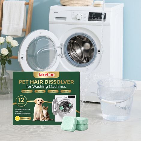 Washing Machine Pet Hair Cleaning Sheets - 12 pieces -- BIEMMEDUE (1/5)