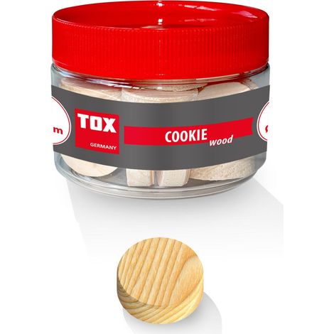 Cookie Wood 25mm (40 Stk.)