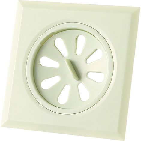 Bouchon de Vidange de Douche Multifonction Amovible avec Filtre Anti-Odeur – Pour Salle de Bain 2 pcs Vert (1/5)