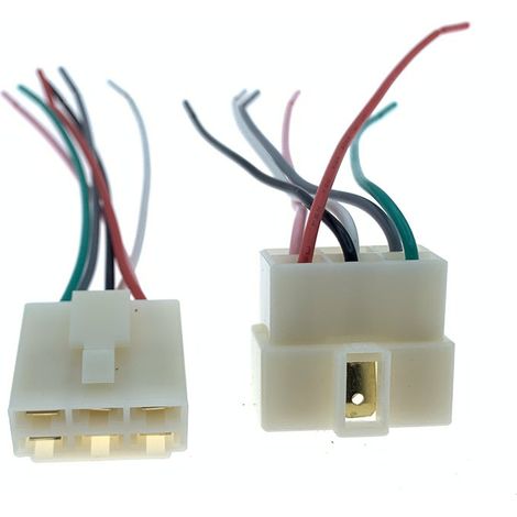 JAC-Rücklichtstecker und -buchse, JAC-Seitenstecker-Kabelbaum-Seitensteckerbuchse, LKW-Teile-Rücklichtstecker-Seitenstecker (1/4)