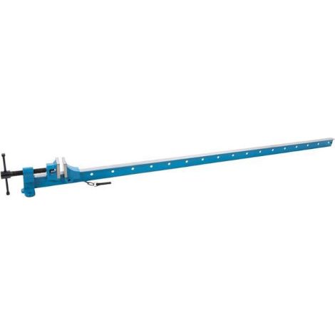 Silverline – Serre-joint dormant profil en T 600 à 1800 mm – Sabots en fonte pour force de serrage élevée – Assemblage panneaux larges, portes, volets