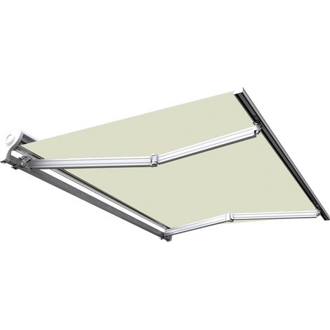 Sunny Inch – Store banne manuel demi coffre 2.5m x 2m – Aluminium extrudé – Toile imperméable anti-UV – Installation facile (1/5)