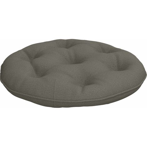 Hängesessel-Kissen VIANEN 100 % Polyester Grau Ø 40 x 10 cm vidaXL (1/5)