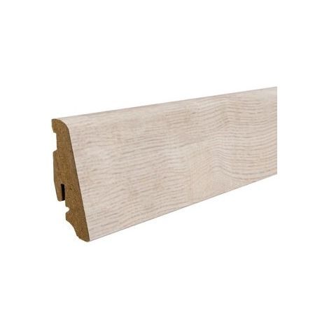 BATTISCOPA MDF CM. 8X1X240 ROVERE SIENA