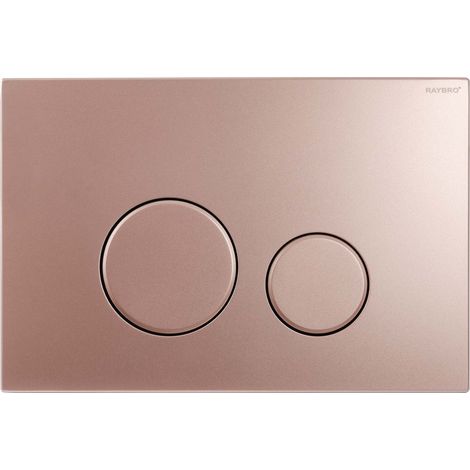 RAYBRO Betätigungsplatte CORTADO 55 Rose Gold für Geberit Spülkästen UP320, UP100, JomoTech, REZI Systems (1/5)